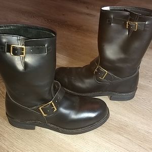 Authentic Armortred Cord boots sz.8.5 D Solid condition.Steel Toe